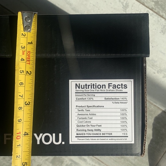 Nick Graham Cardboard Shoe Box Empty For your Gift Wrap - Picture 4 of 6